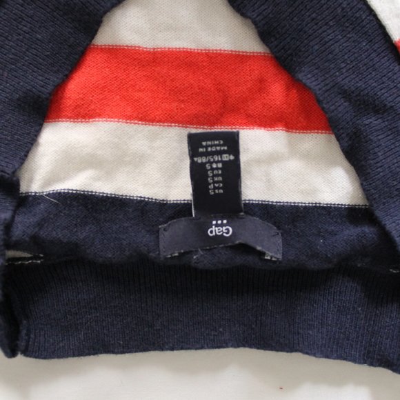 Gap Striped V-neck Sweater (LAST CHANCE!) - Picture 3 of 4